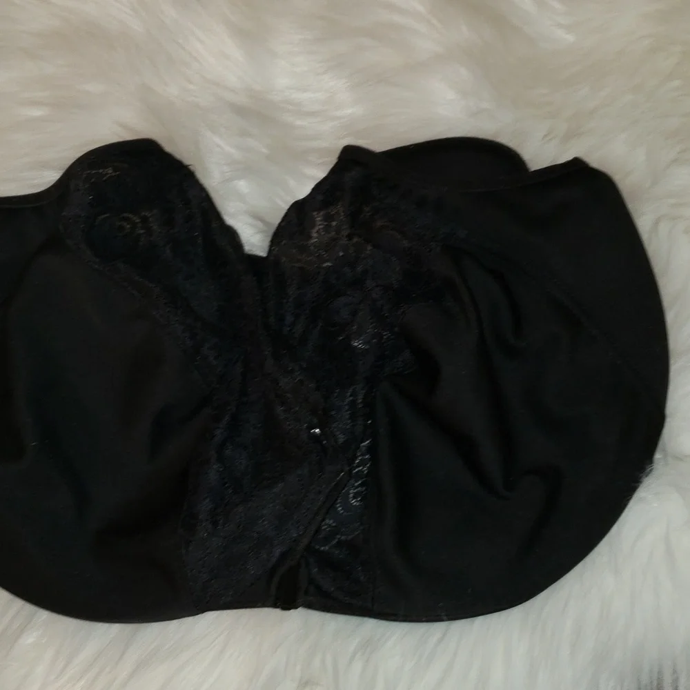 Glamorise Front Close 44H Underwire Bra #1339 #0025 #1339 - Picture 2 of 4